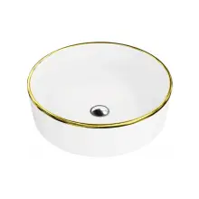 Umywalka nablatowa 37cm - Lavita Merida Gold Line